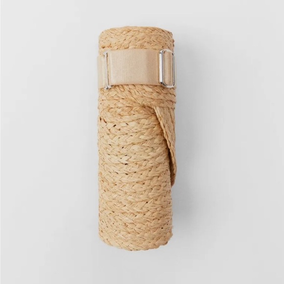 Zara Raffia Visor Hat - Picture 5 of 9